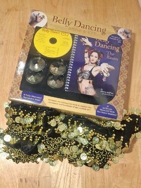 Belly dance Kit With hip scarf